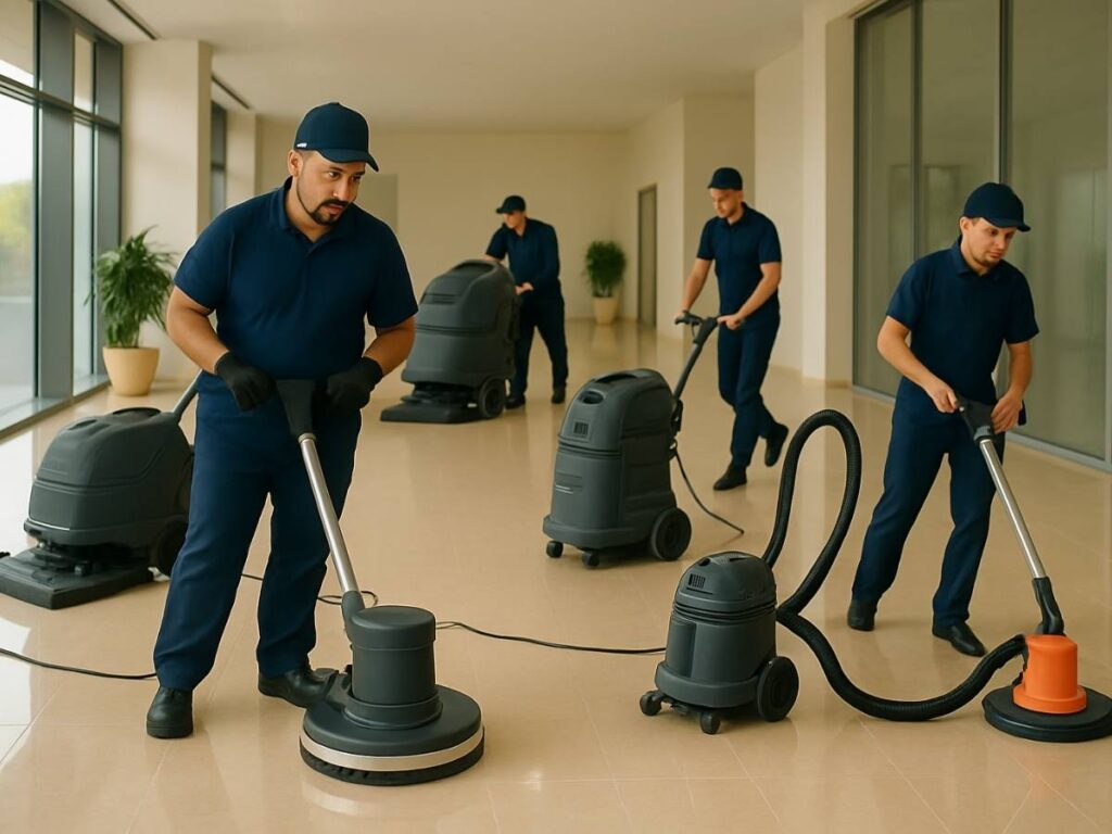 Maquinaria y tecnología profesional: Diferencias entre limpieza doméstica y limpieza industrial, y los beneficios de la maquinaria profesional