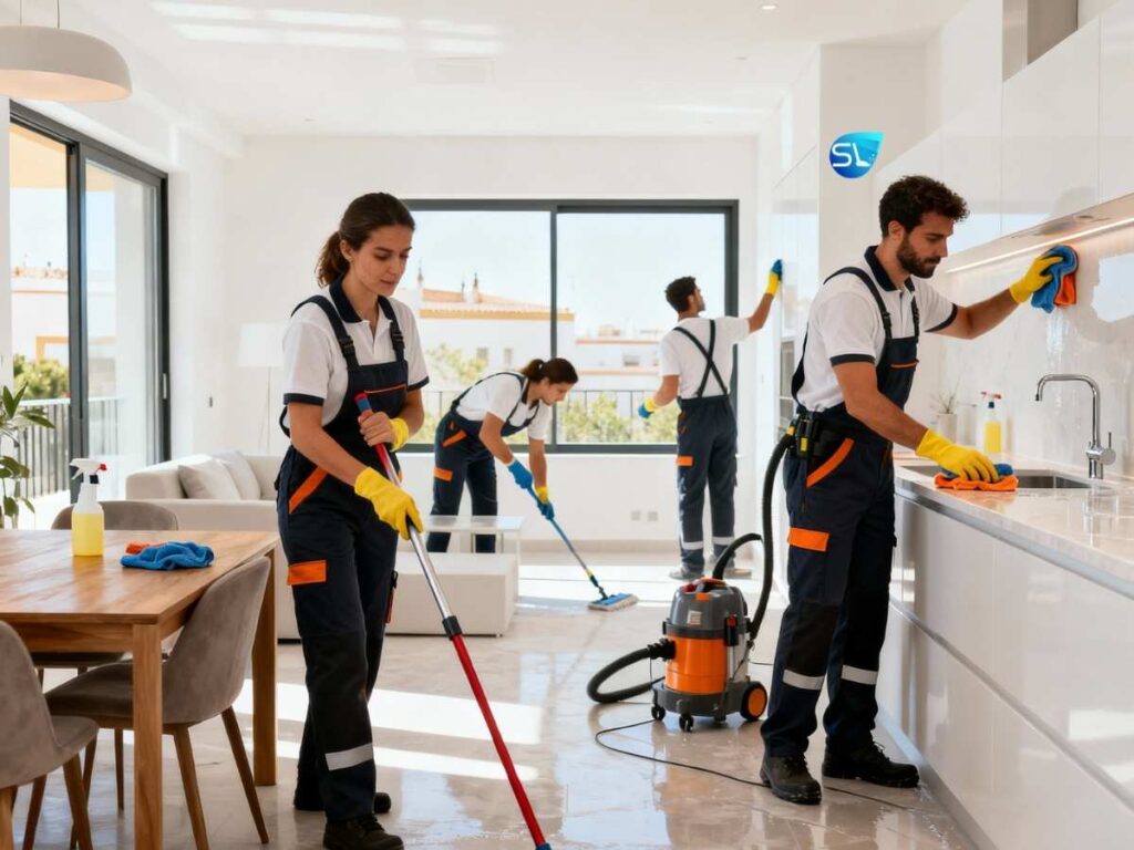 SEVILLA LIDER - Limpieza fin de obra en Sevilla capital y pueblos, paso a paso y materiales