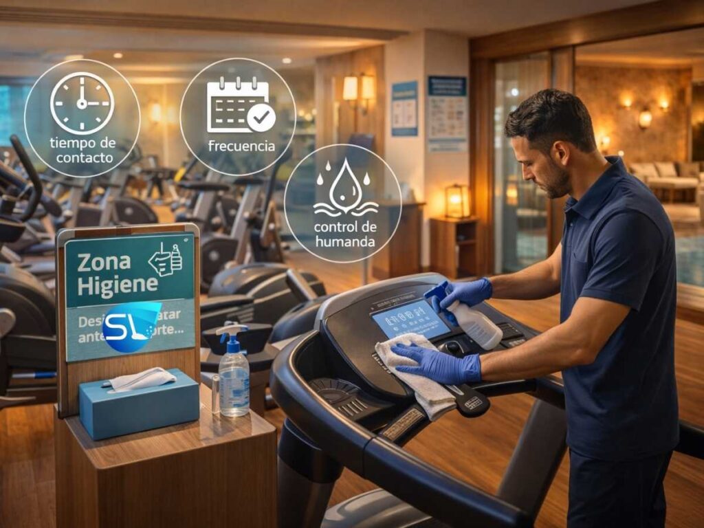 Limpieza de Gimnasios en Hoteles Sevilla, espacios seguros