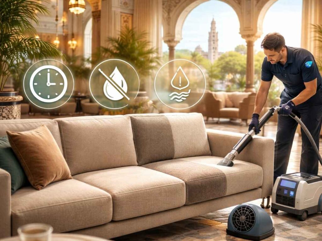 Limpieza de Tapicerías en Hoteles Sevilla | Sofás y Sillones